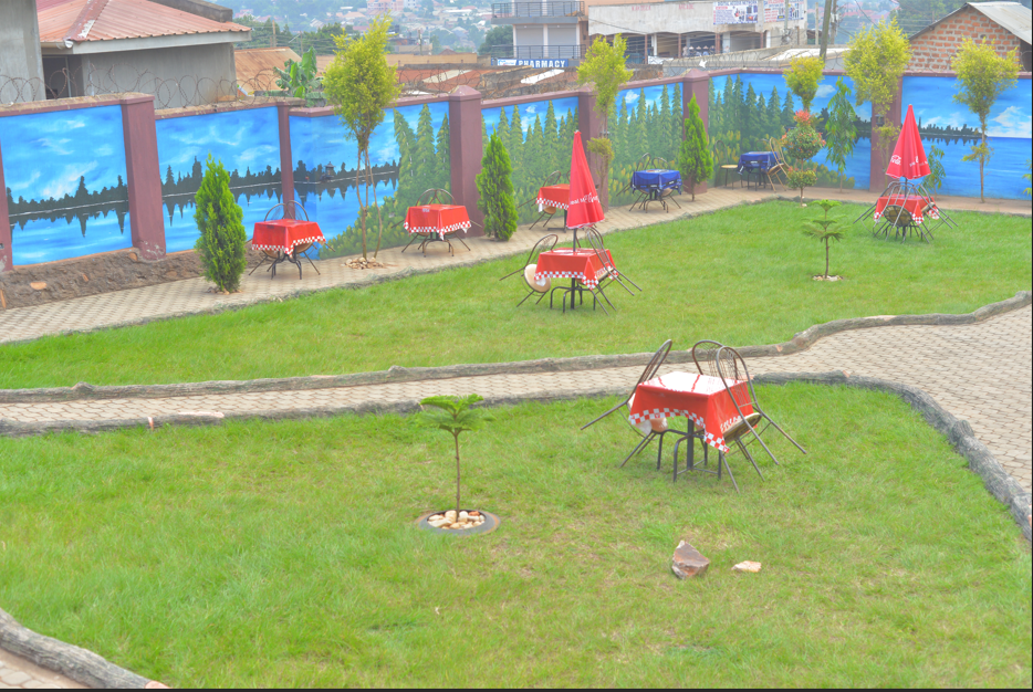 Beautiful event gardens at Bredo Hotel perfect for weddings and corporate events